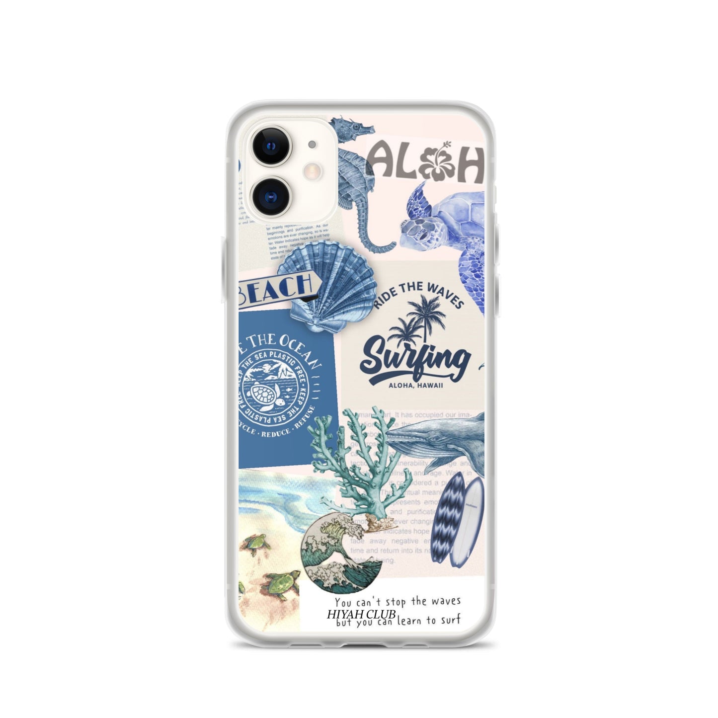 Surfing in Hawaii Phone Case