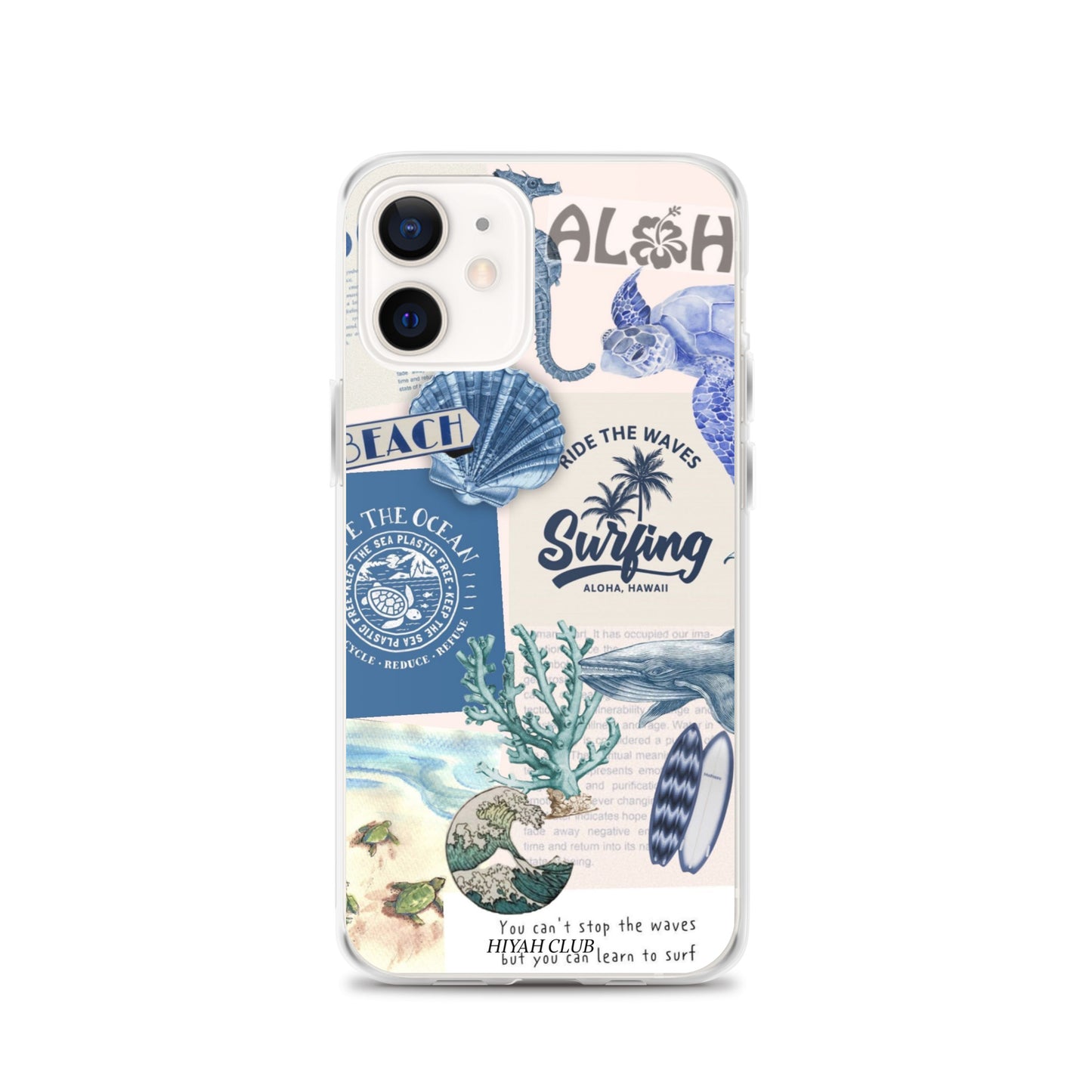 Surfing in Hawaii Phone Case