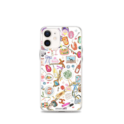 Fashion Girl Sticker Phone Case