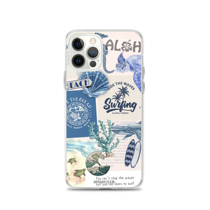 Surfing in Hawaii Phone Case