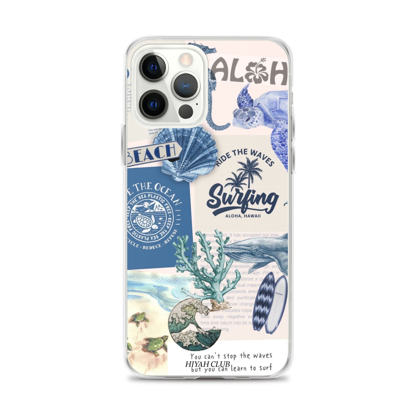 Surfing in Hawaii Phone Case