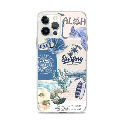 Surfing in Hawaii Phone Case