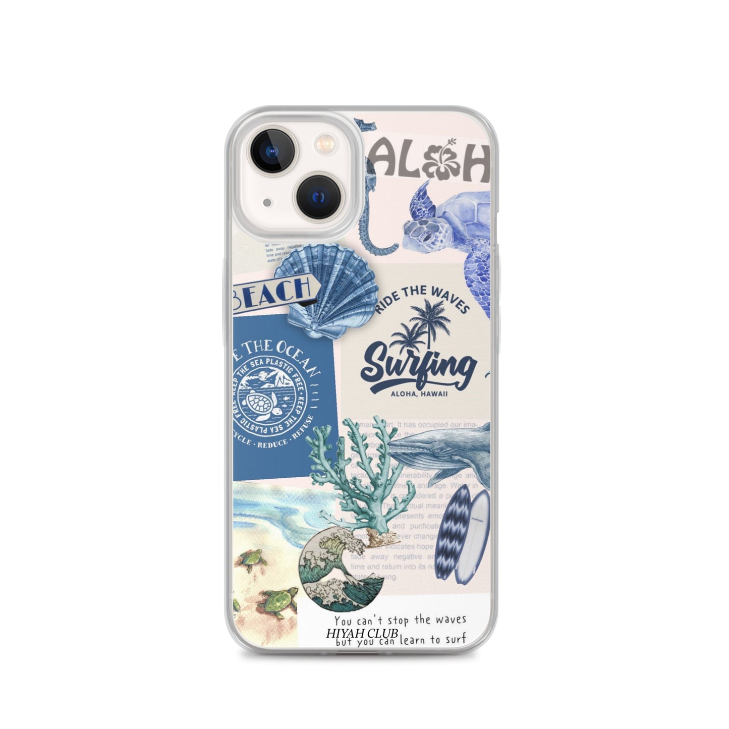 Surfing in Hawaii Phone Case