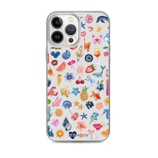 Summer Things Sticker Phone Case