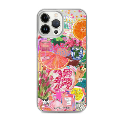 Drinks, Flowers and Fruit Phone Case