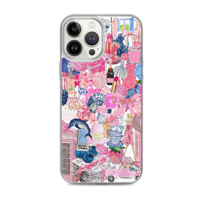 The City in Pink and Blue Phone Case