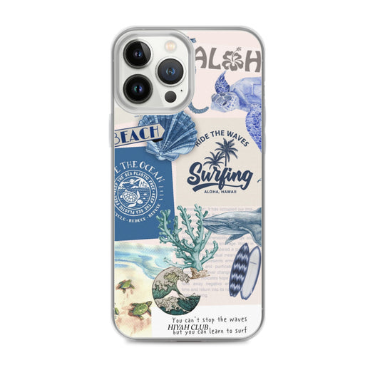 Surfing in Hawaii Phone Case