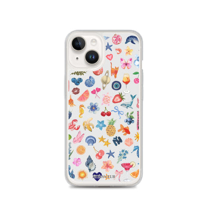 Summer Things Sticker Phone Case