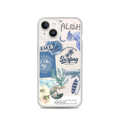 Surfing in Hawaii Phone Case