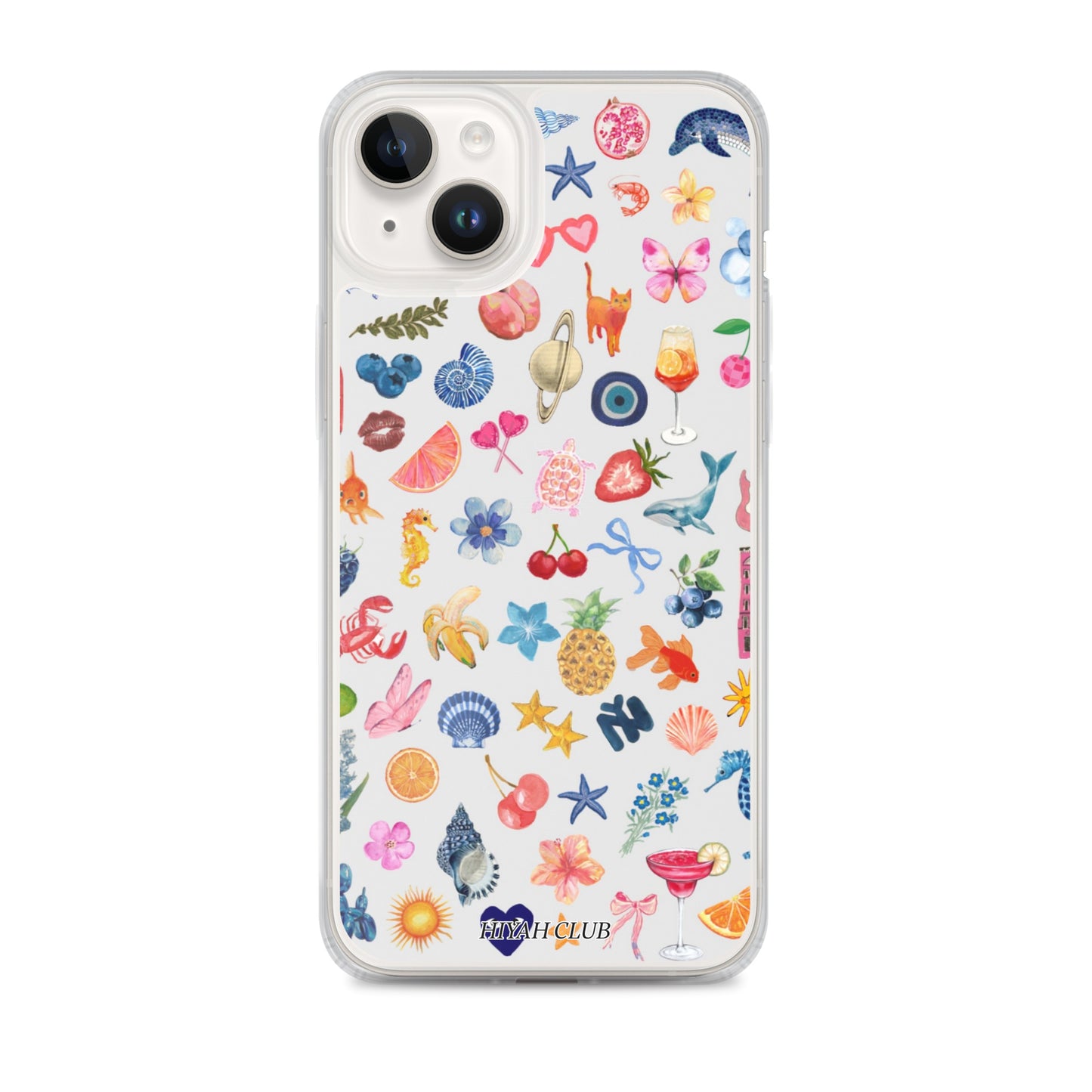 Summer Things Sticker Phone Case