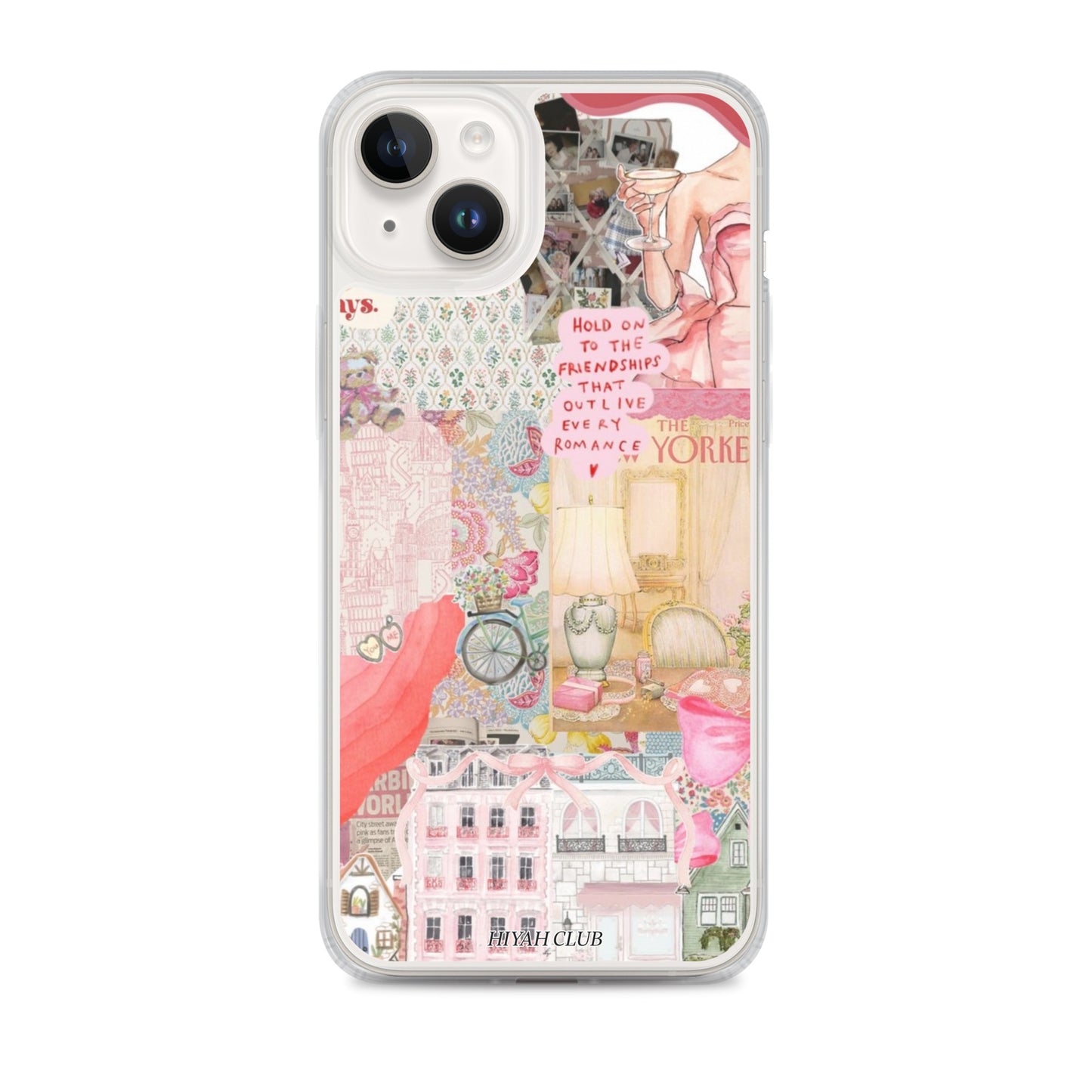 She lives in Pink Phone Case