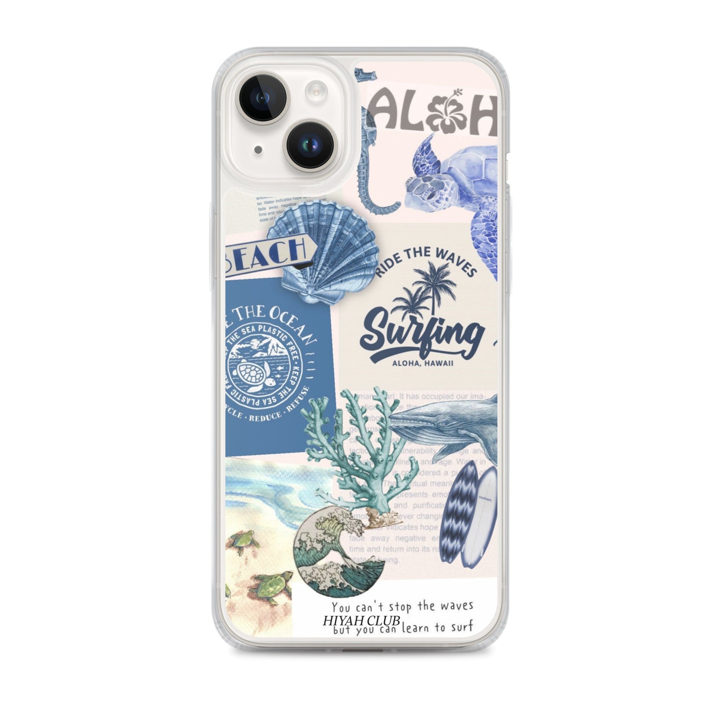 Surfing in Hawaii Phone Case