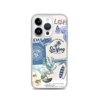 Surfing in Hawaii Phone Case