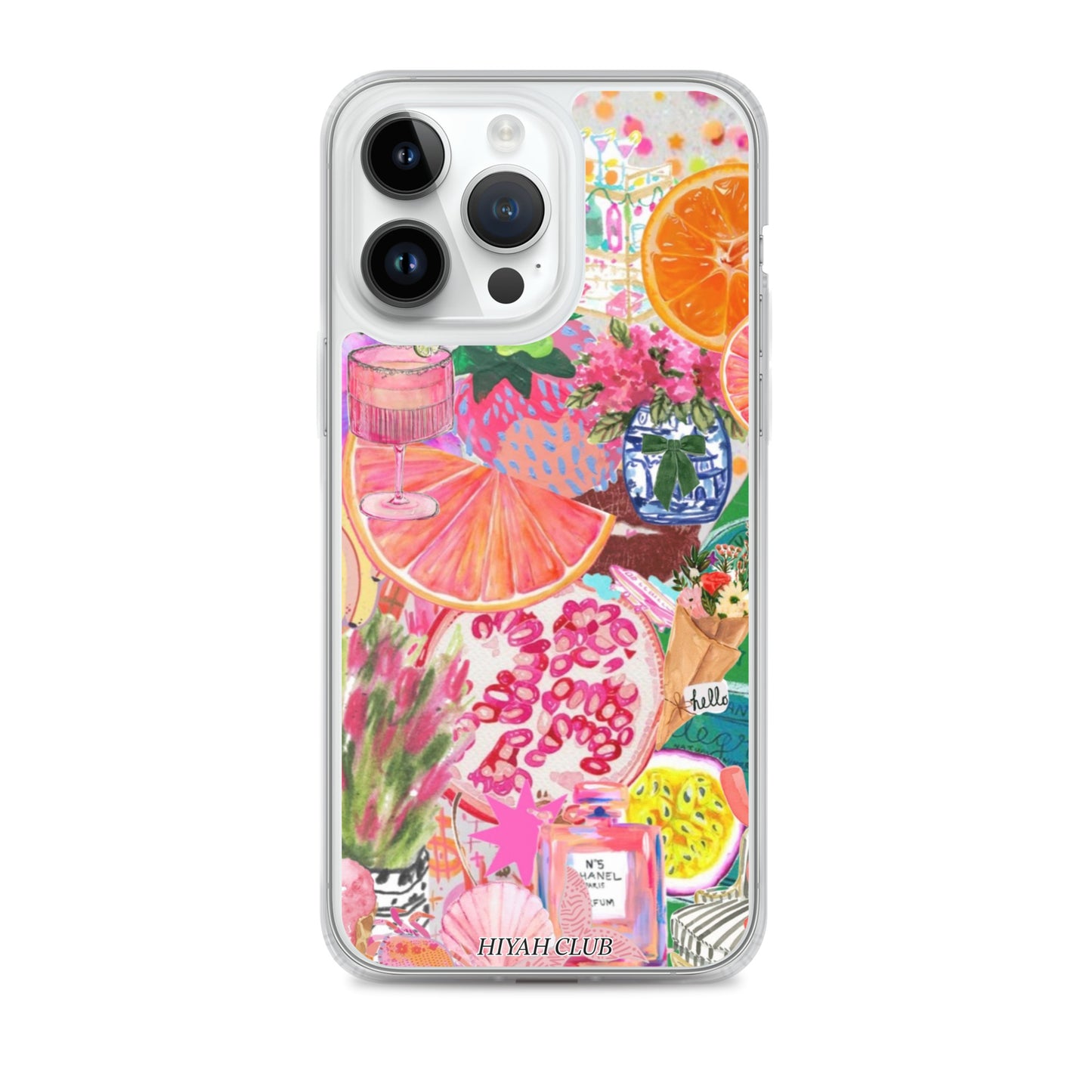 Drinks, Flowers and Fruit Phone Case