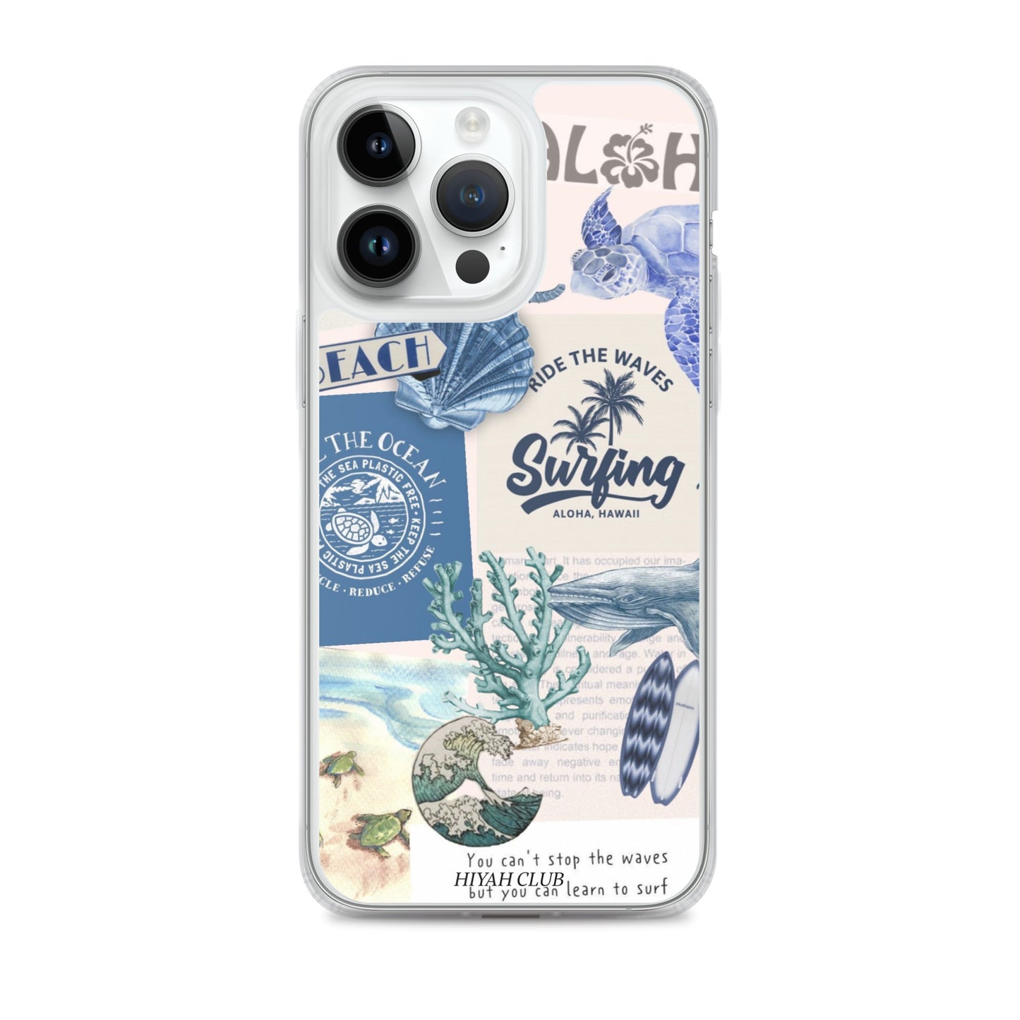 Surfing in Hawaii Phone Case