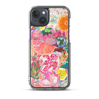 Drinks, Flowers and Fruit Phone Case