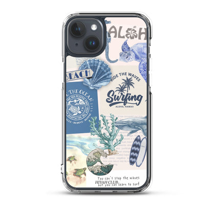 Surfing in Hawaii Phone Case