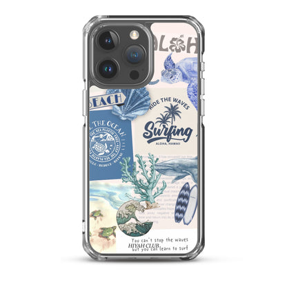 Surfing in Hawaii Phone Case