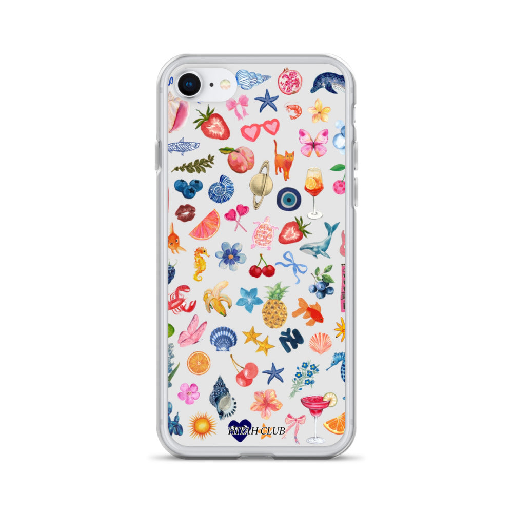 Summer Things Sticker Phone Case