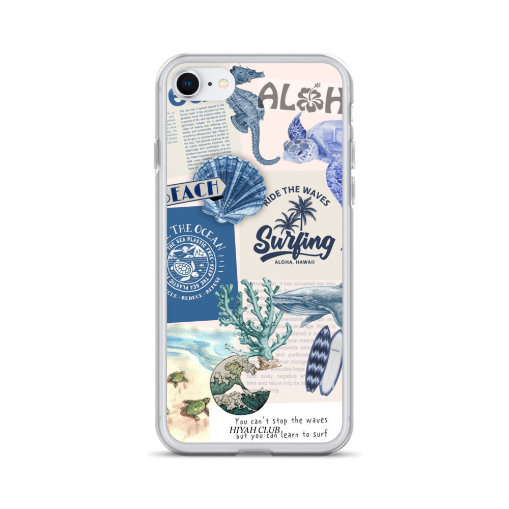 Surfing in Hawaii Phone Case