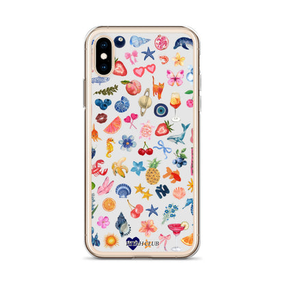 Summer Things Sticker Phone Case