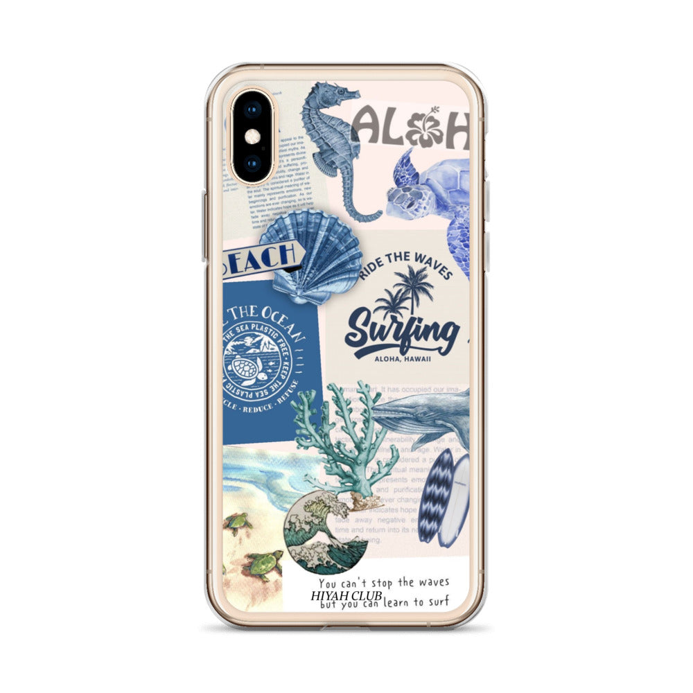 Surfing in Hawaii Phone Case