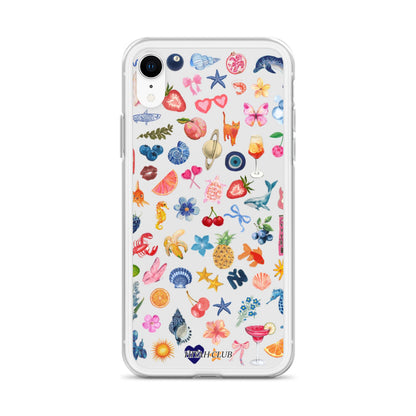 Summer Things Sticker Phone Case