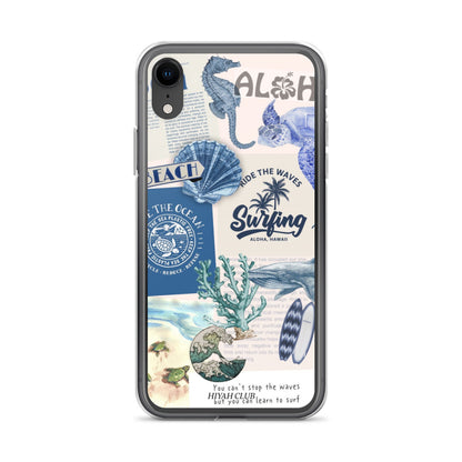 Surfing in Hawaii Phone Case