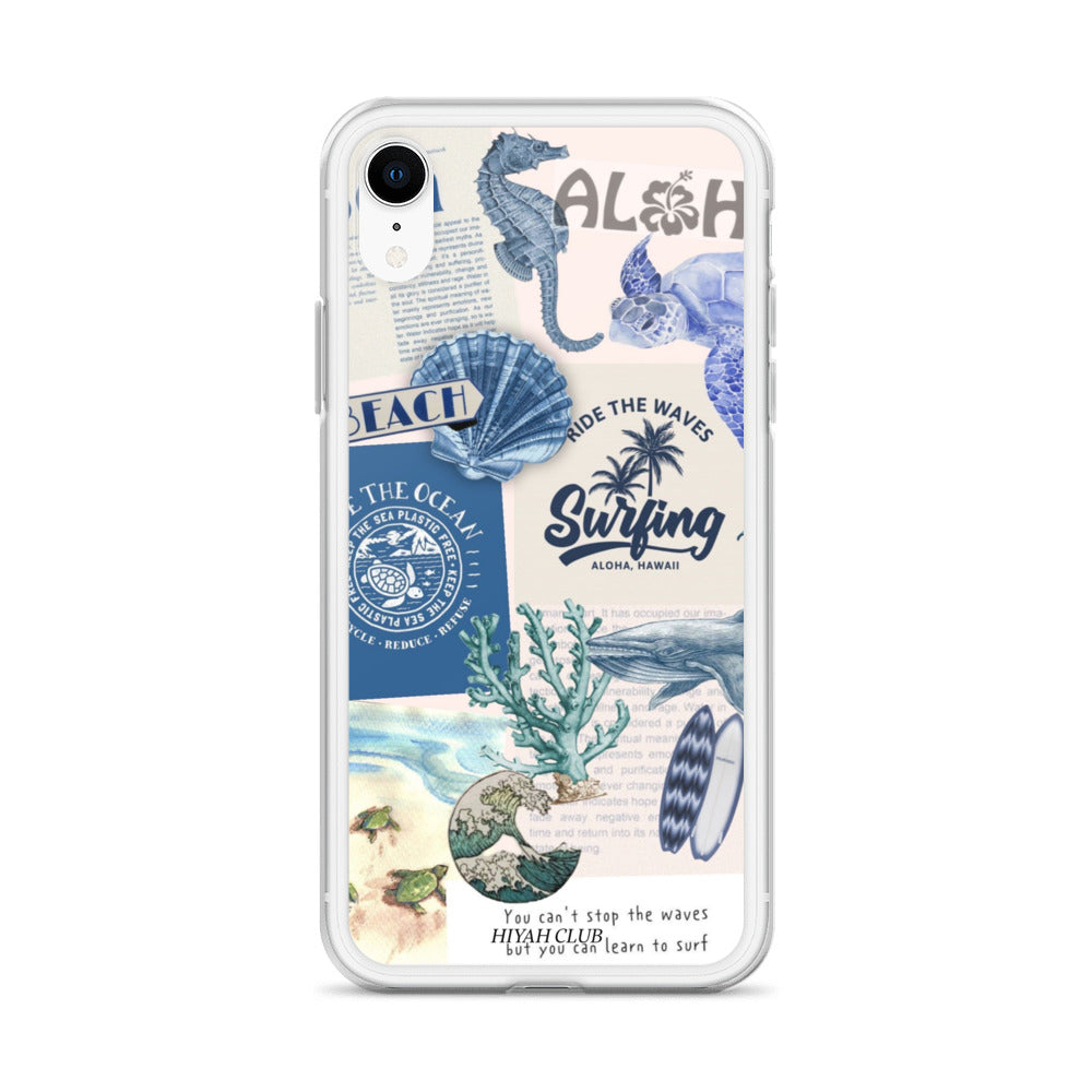 Surfing in Hawaii Phone Case